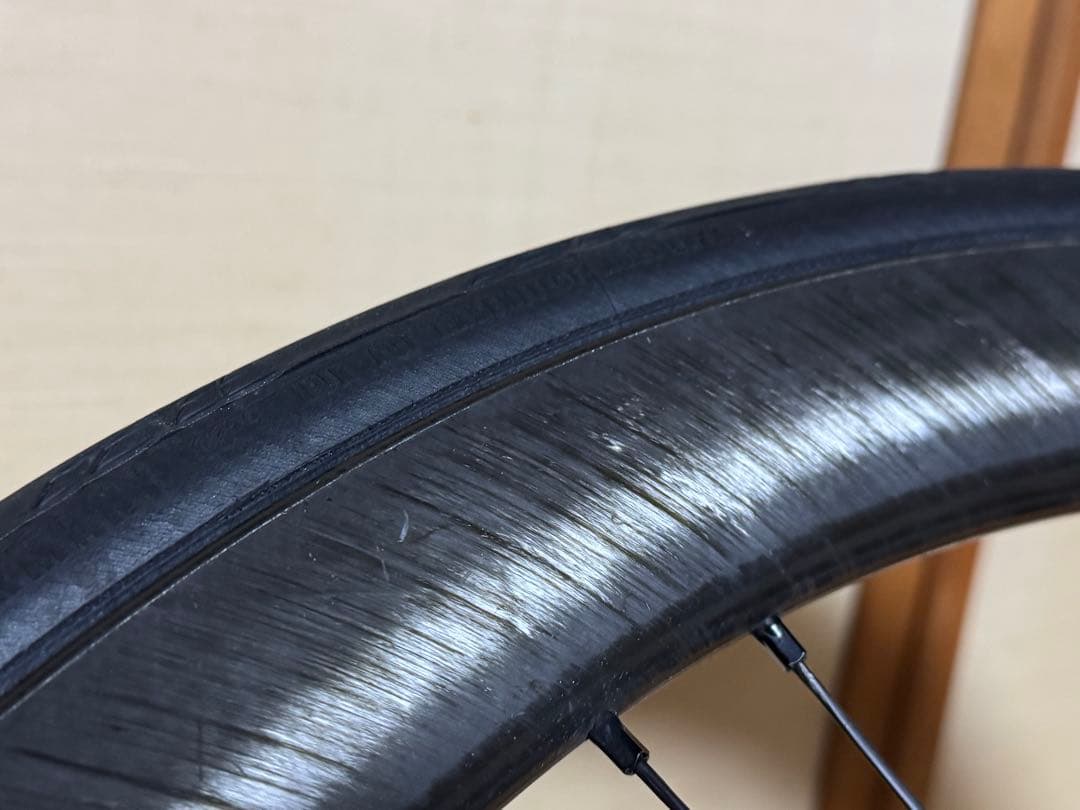 カンパニョーロ　ボーラwto45 disc 前後ホイールのみ　カーボンホイール