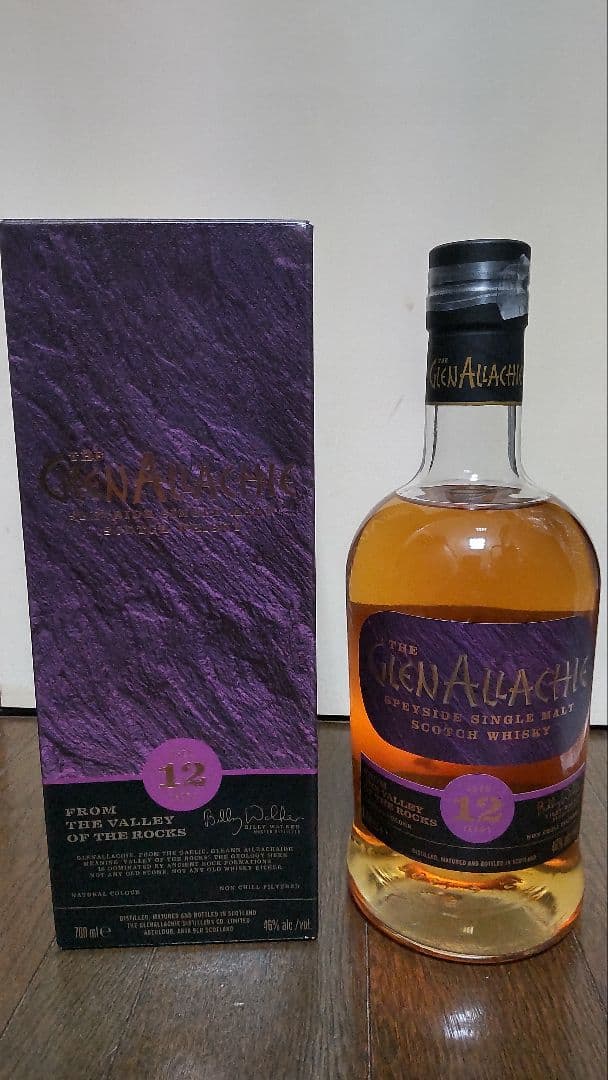 旧ボトル！ グレンアラヒー12年 【L 11 06 18 3 15:32 BB】