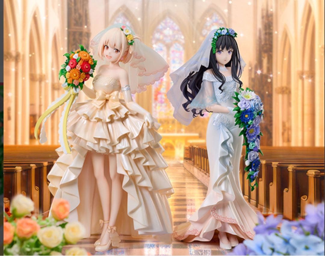 アニプレックス特典付 錦木千束/井ノ上たきな ウェディングドレスVer.