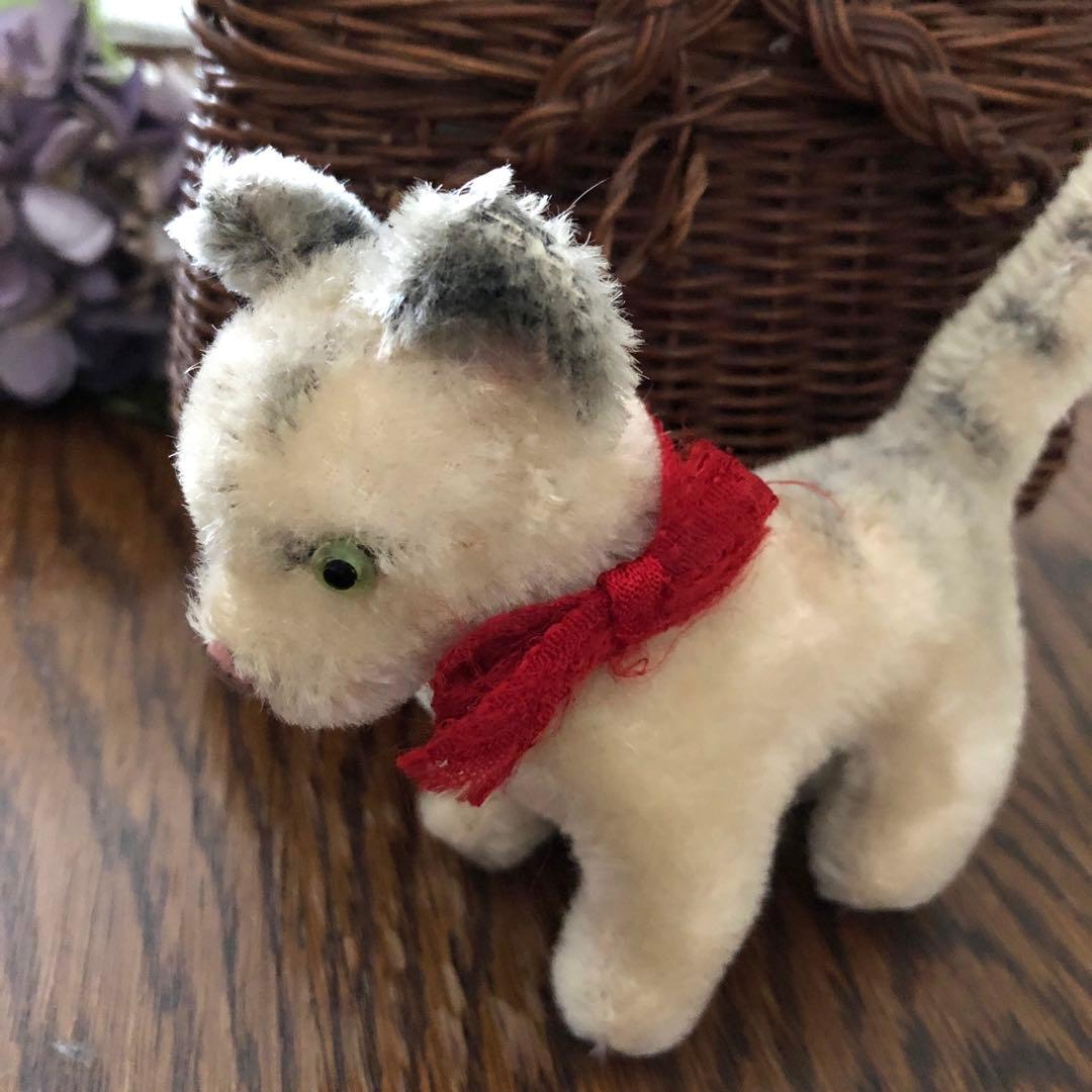 超お買い得　アンティーク　フランス　ドイツネコ　ミニチュアテディベア