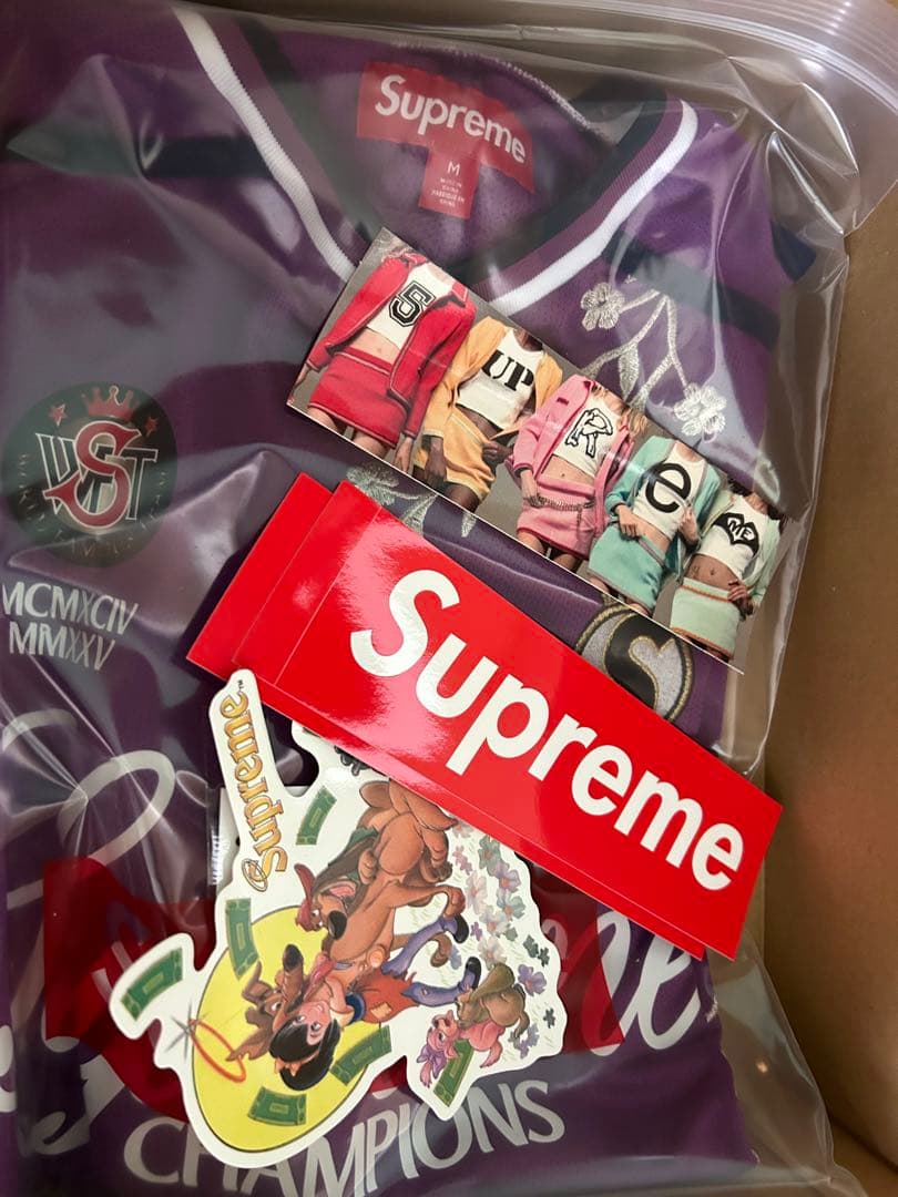 Floral Soccer Jersey Supreme Mサイズ