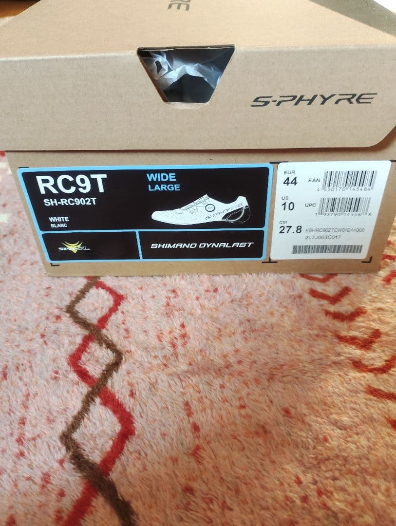 SHIMANO S-PHYRE RC9T SH-RC902T ホワイト　44