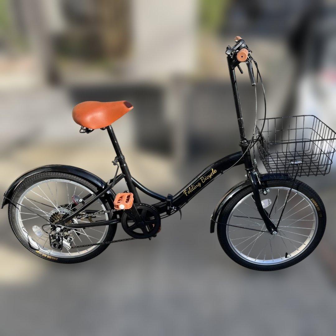 6段変速　折り畳み自転車　美品！