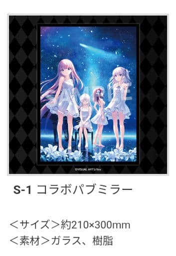 key 25th Eureka くじ タペストリー パブミラー