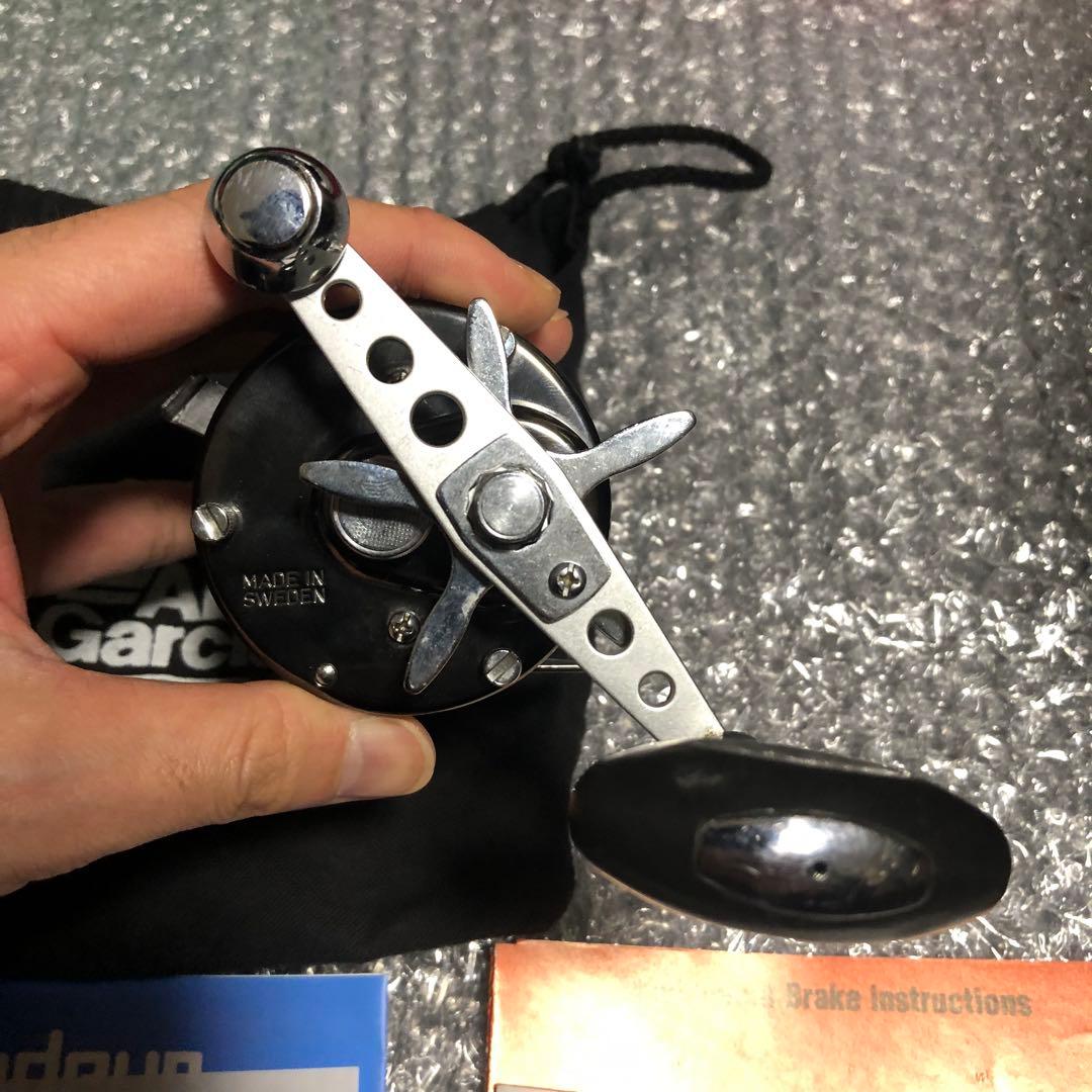 【美品】ABU アブ　アンバサダー 6500CS ロケット　ガンナー　クローム②