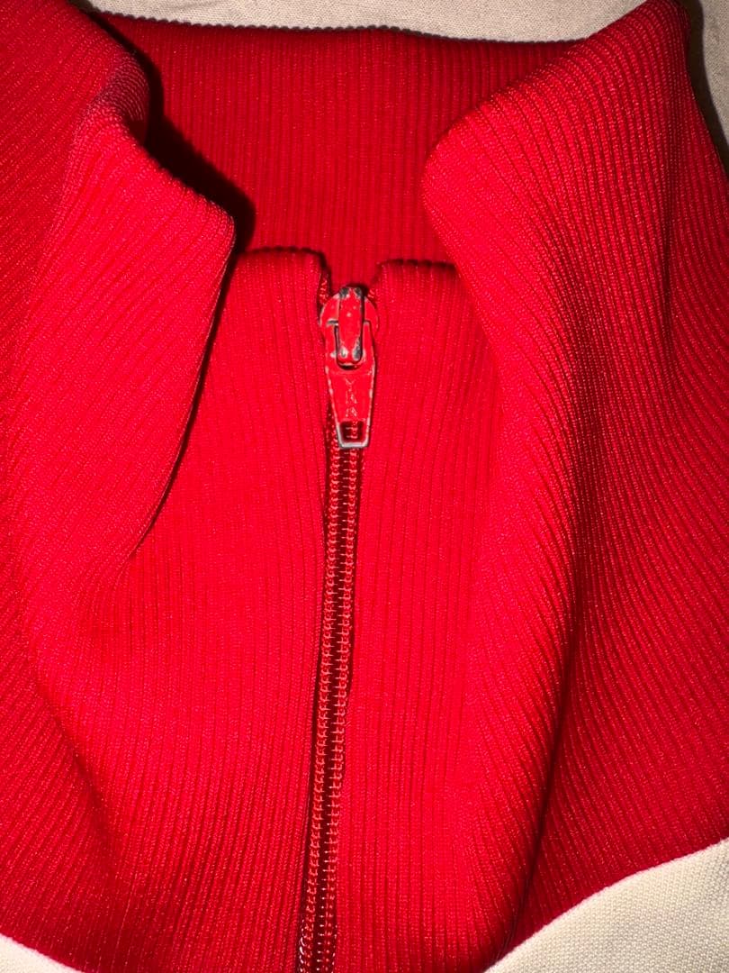 アディダス 80s 赤ベージュ デサント 3