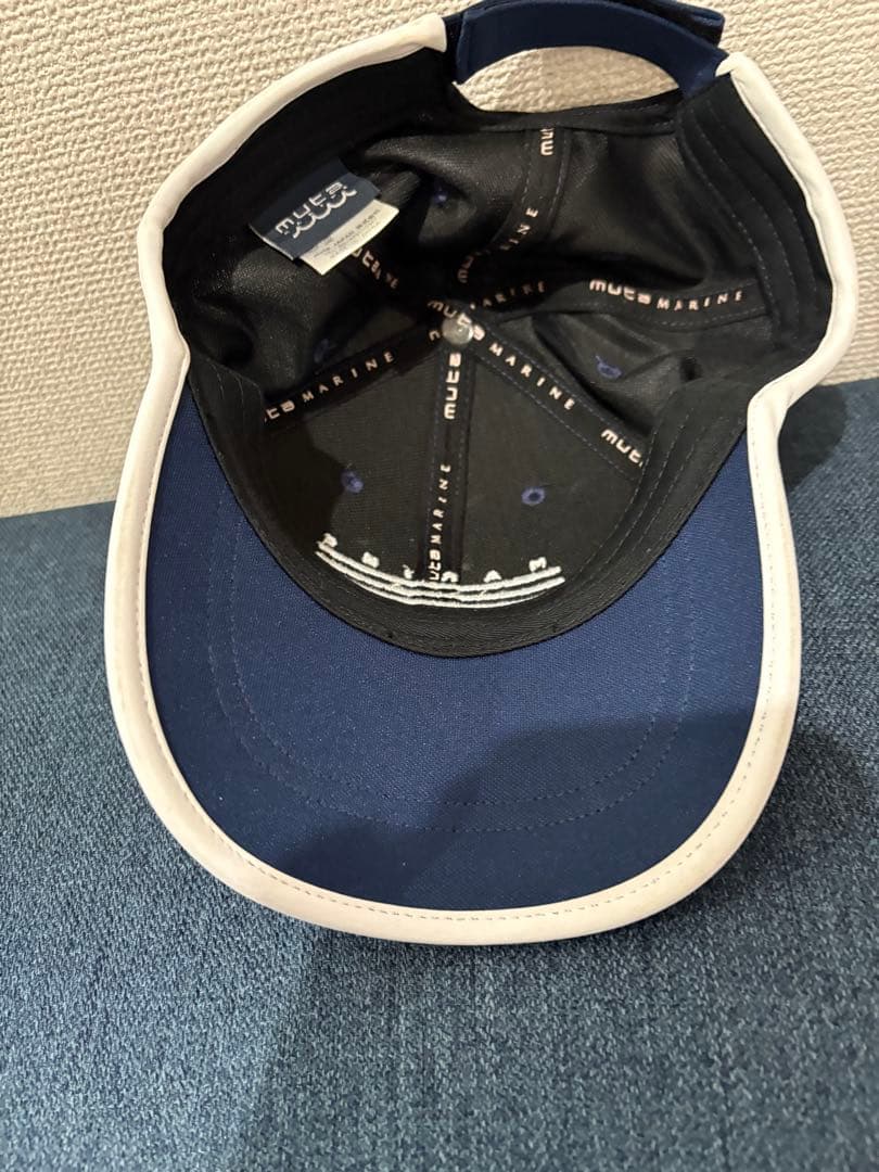 ムータ　キャップ　ネイビー　FIELD SENSOR®︎ パイピングキャップ