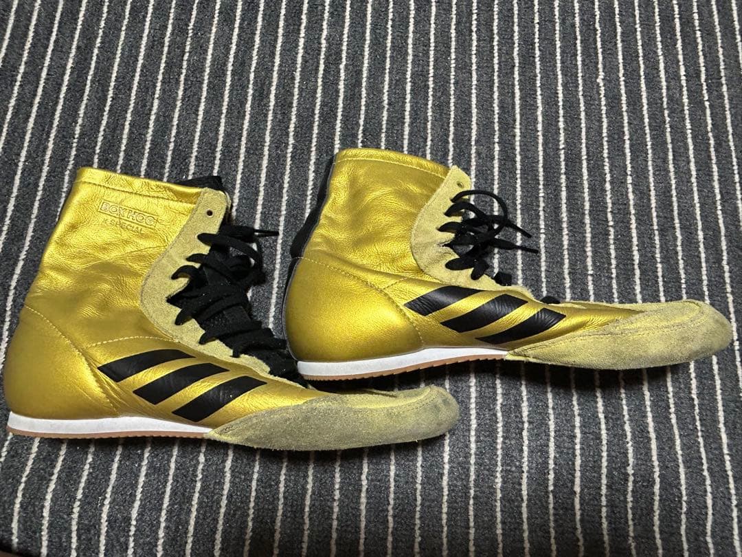 addidas製ボクシングシューズ ミドルカットBOXHOG 27.5cm