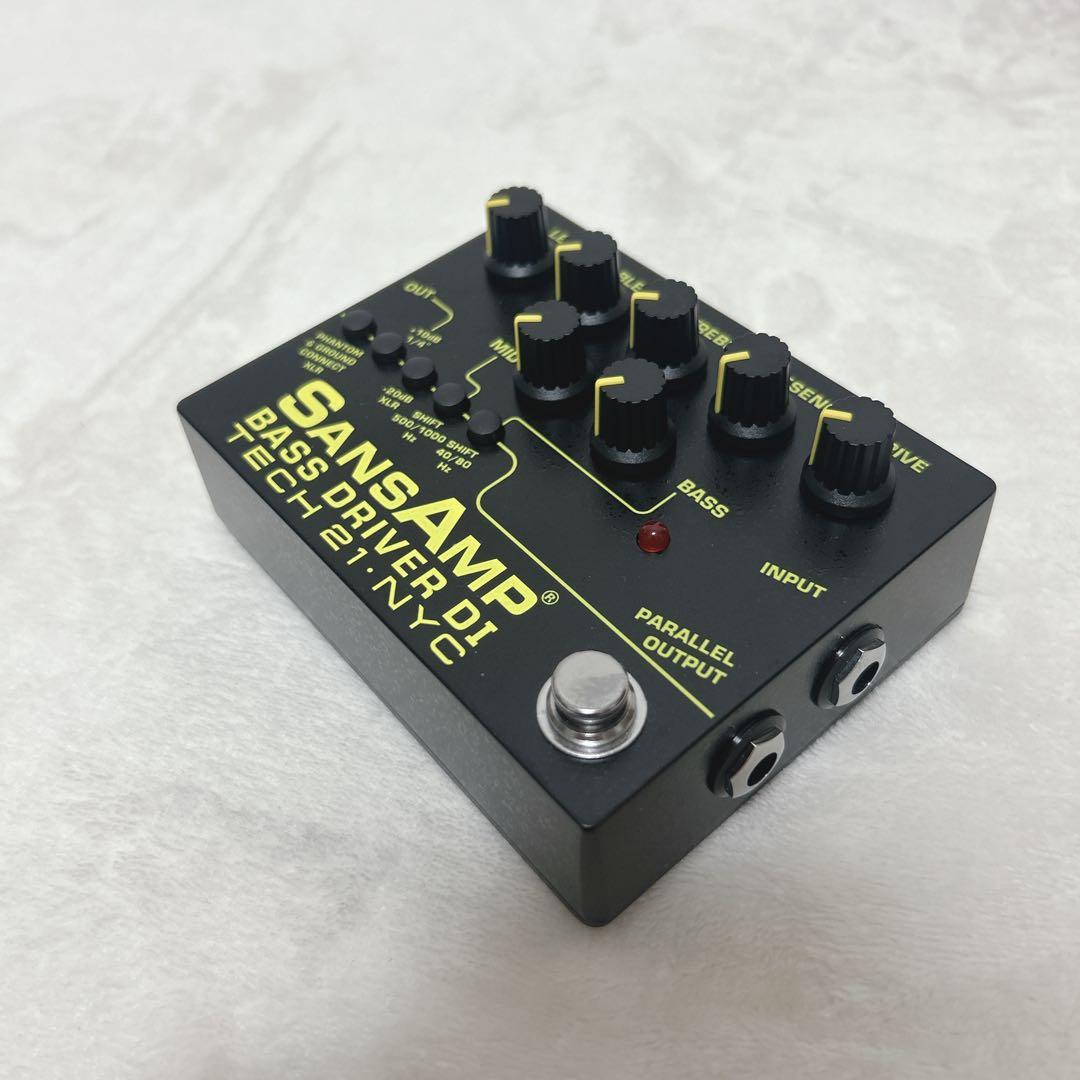 未使用級　SansAmp Bass D DI TECH 21 NYC