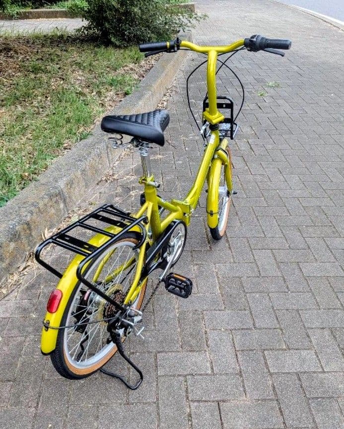 CAPTAIN STAG コンタナ 20インチ 折りたたみ自転車 FDB206