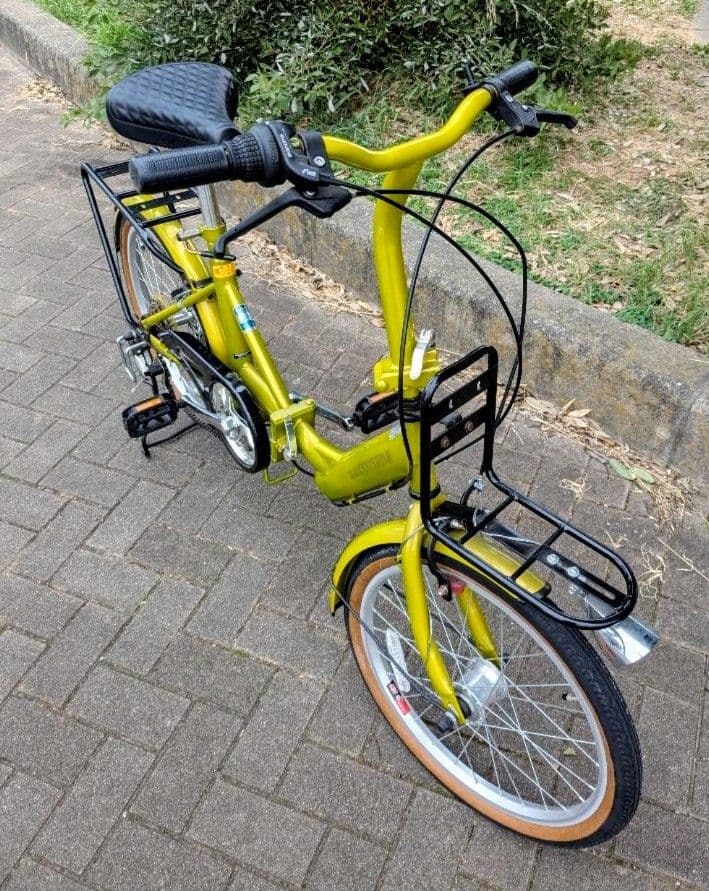 CAPTAIN STAG コンタナ 20インチ 折りたたみ自転車 FDB206