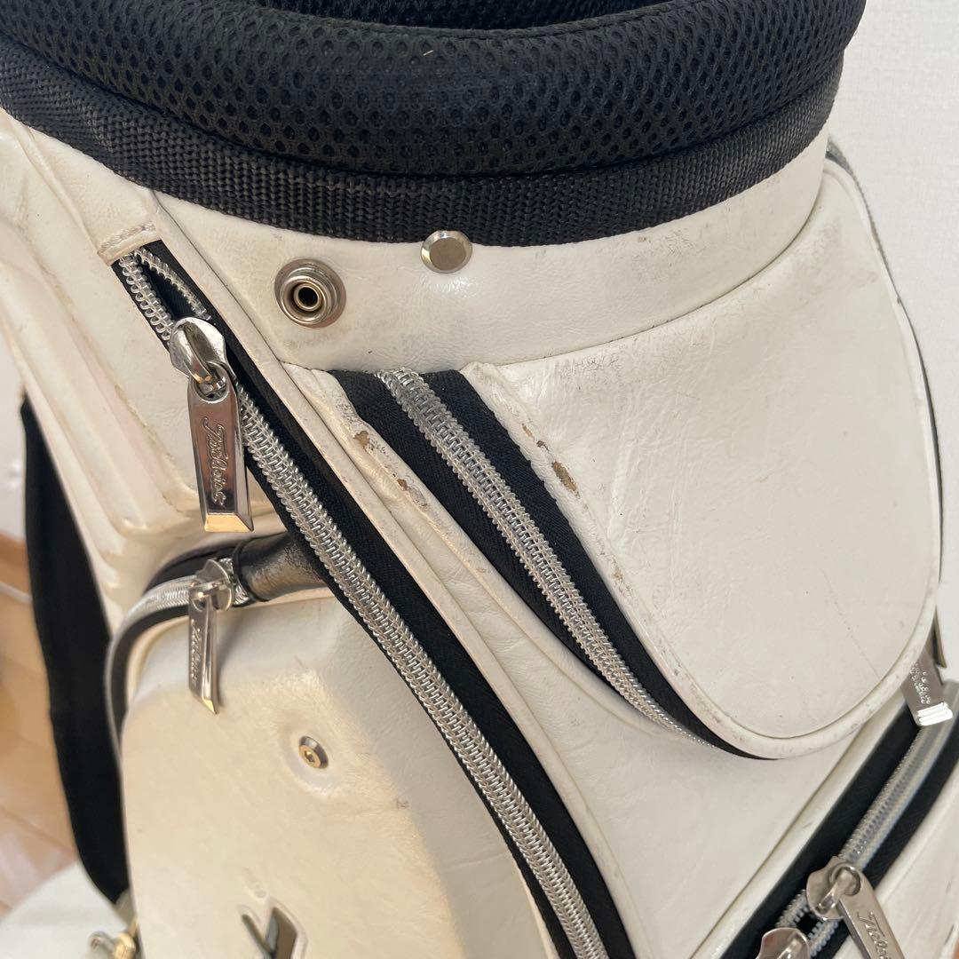Titleist ホワイト キャディバッグ