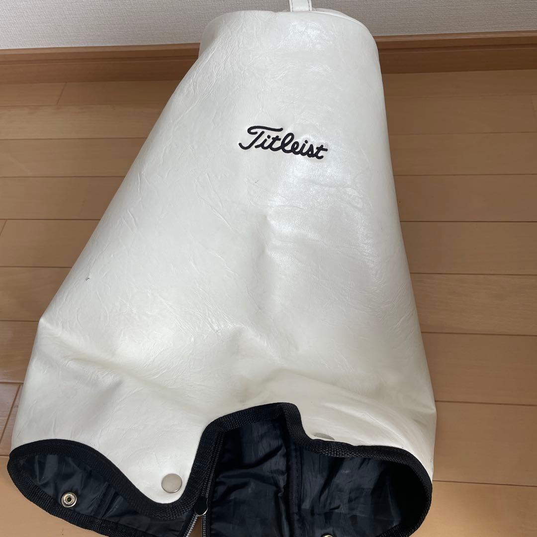 Titleist ホワイト キャディバッグ