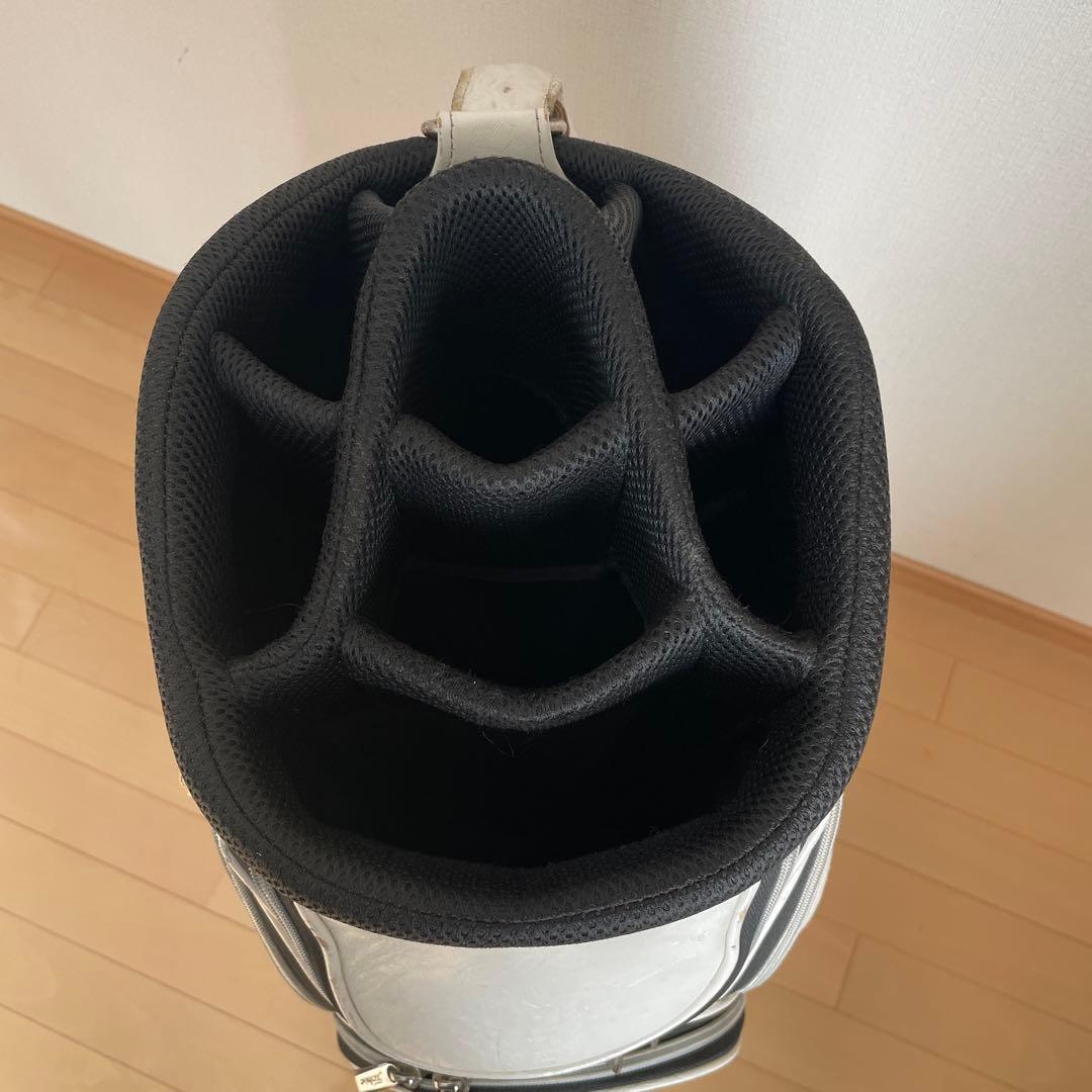 Titleist ホワイト キャディバッグ