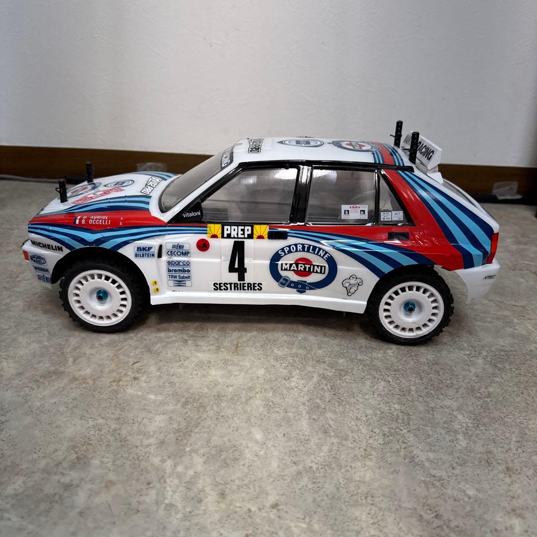 タミヤ XV-02PRO ランチアデルタインテグラーレボディ付き(メカ無し)