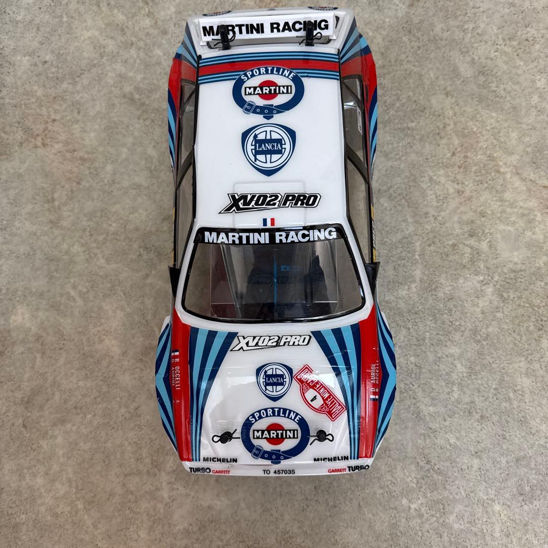 タミヤ XV-02PRO ランチアデルタインテグラーレボディ付き(メカ無し)