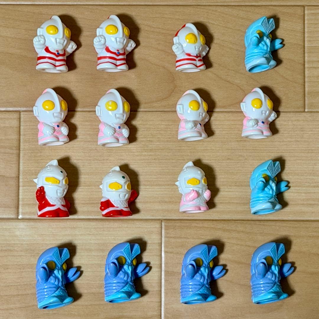 【激レア】ウルトラマングラフィティ 指人形 16体セット ソフビ 円谷プロ 希少