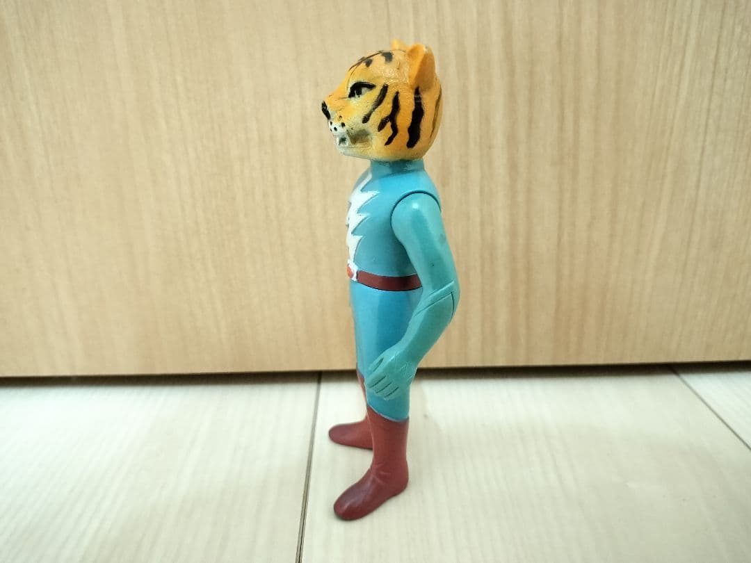 【極希少】ブルマァク 鉄人タイガーセブン ソフビ 当時物 ピープロ 昭和