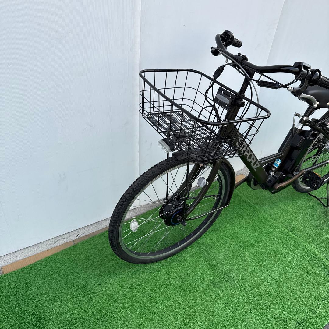 ブリヂストンSTEPCRUZアルベルト新型電動アシスト自転車26インチ グリーン