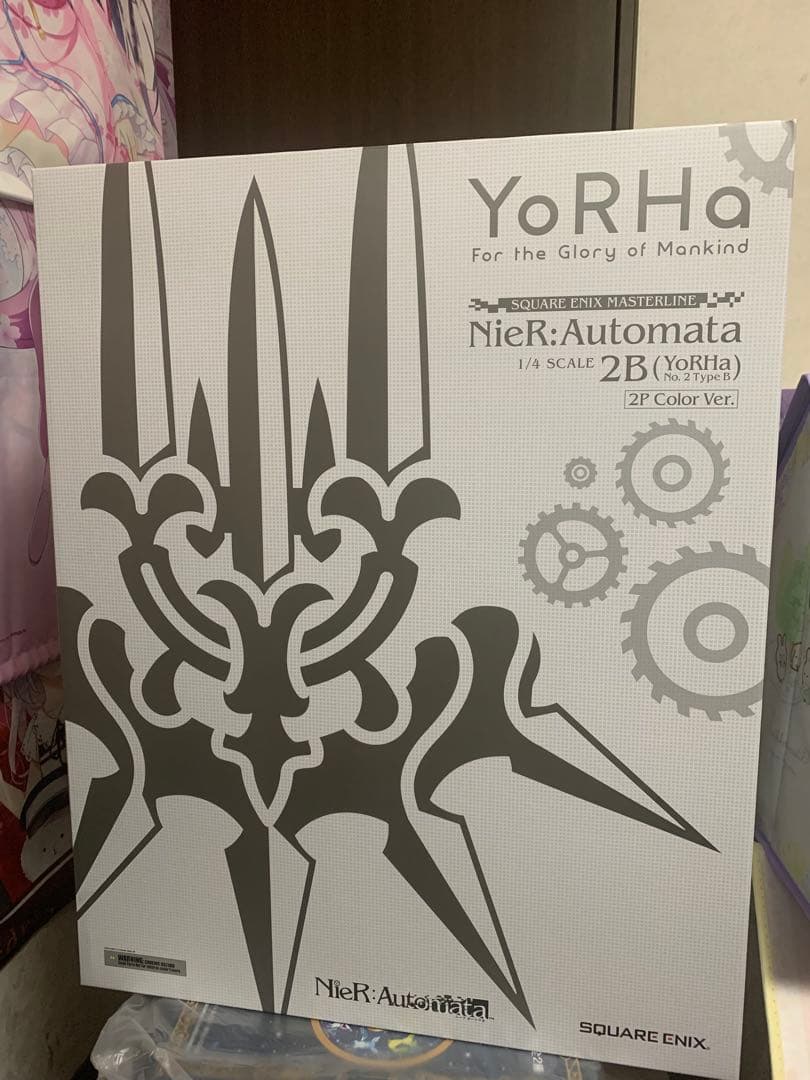 M*a様 NieR ニーアオートマタ2B 1/4スケール2Pカラースタチュー