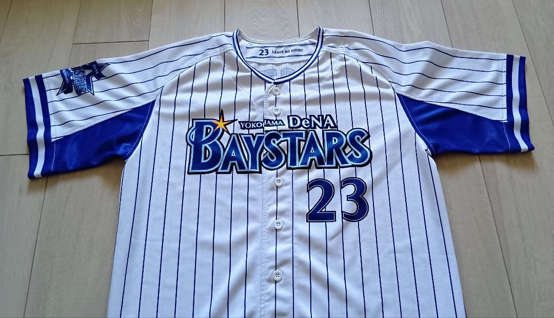 横浜　DeNA ベイスターズ　オースティン　ハイクオリティ ユニフォーム L