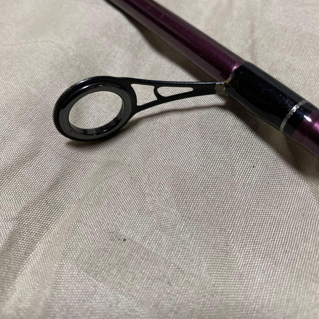 PURPLE RAIN 9ftシーバスロッドとスピニングリール3000番のセット