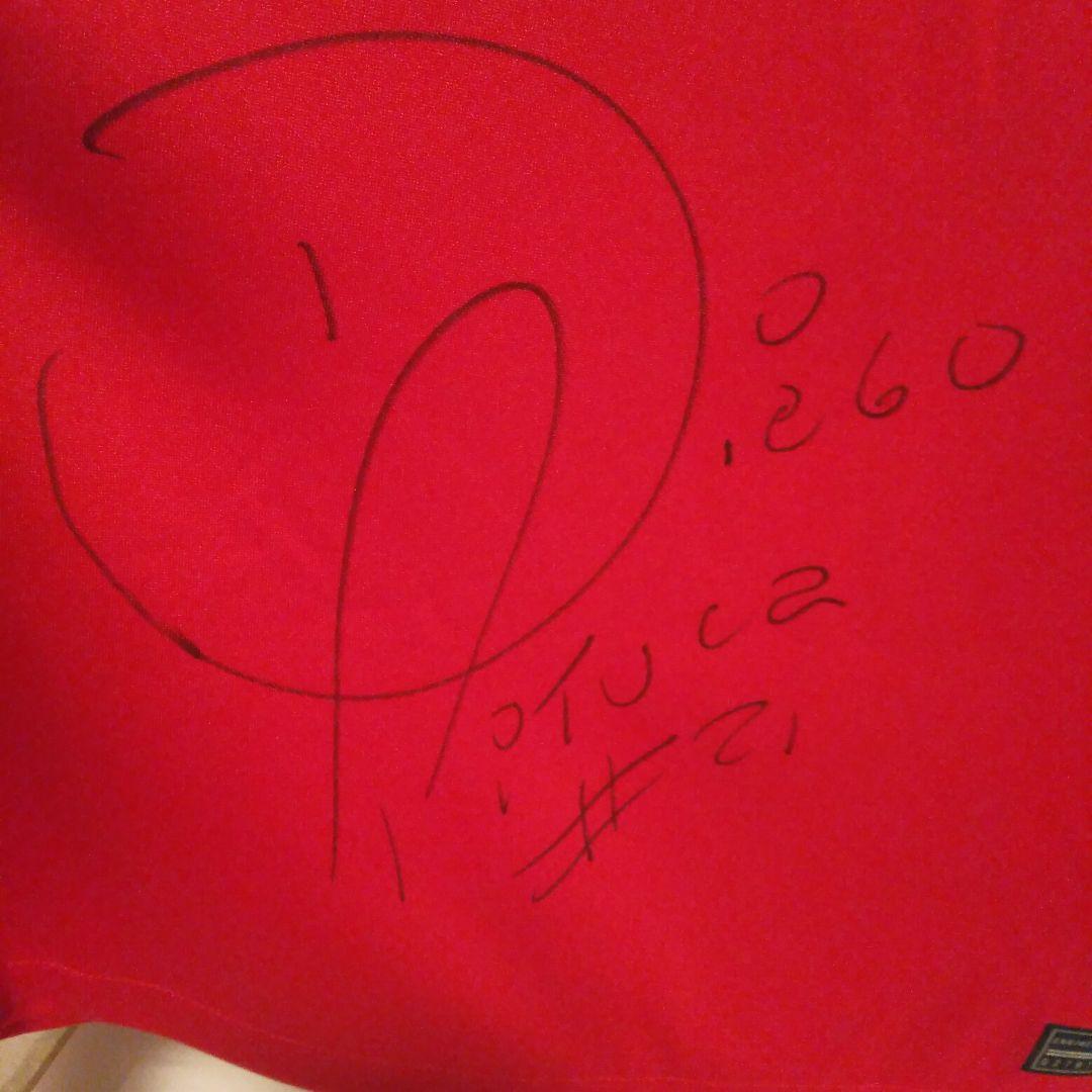 鹿島アントラーズ ユニフォーム 2022ディエゴ ピトゥカサイン入り 11月19