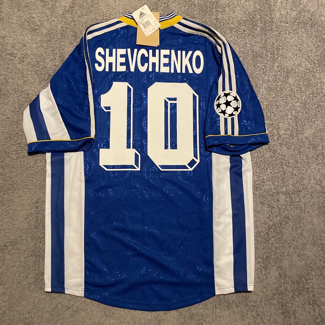 新品タグ付ディナモキエフ シェフチェンコ#10 チャンピオンズリーグ仕様