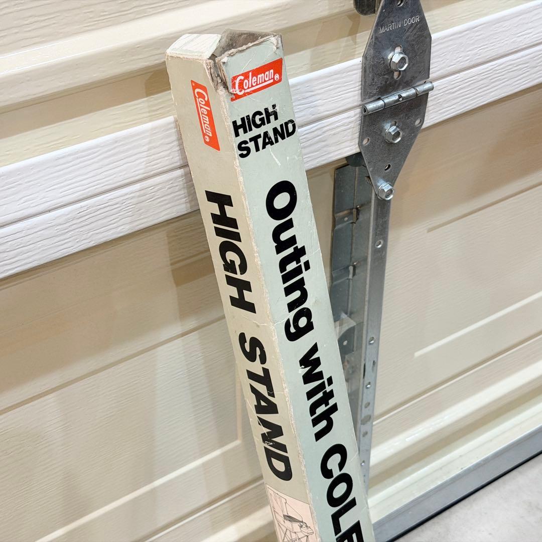 【美品】コールマン　ハイスタンド　2セット　箱付き　ヴィンテージ