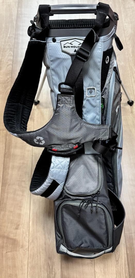 サンマウンテン グレー スタンド キャディバッグ 軽量