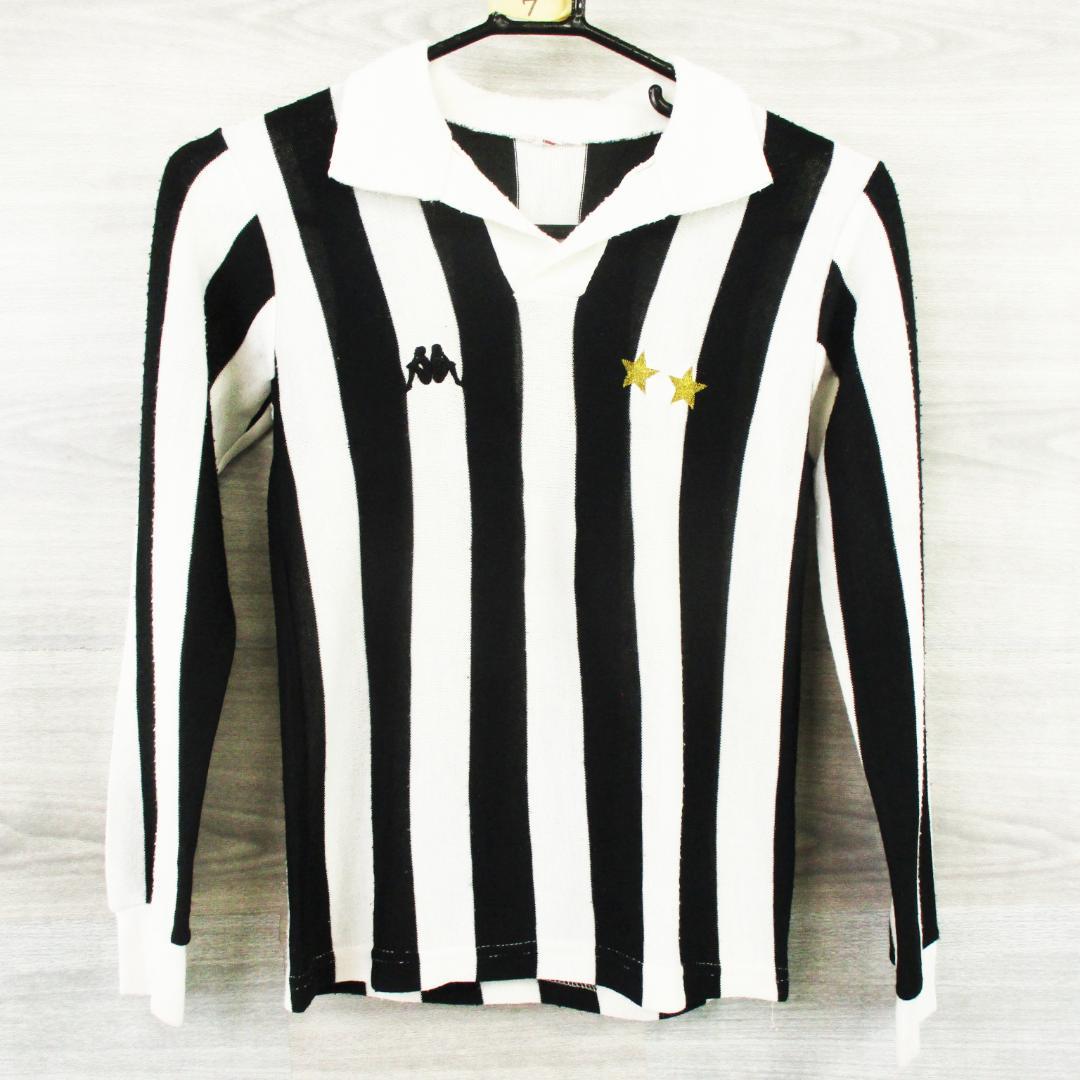 当時物 87-88 ユベントス ＃4 シレア 長袖 M0007ⅿ