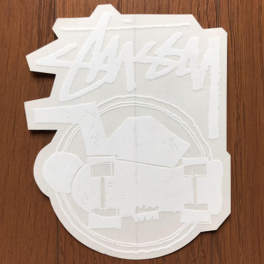 80s OLD STUSSY  スケートマン　ステッカー