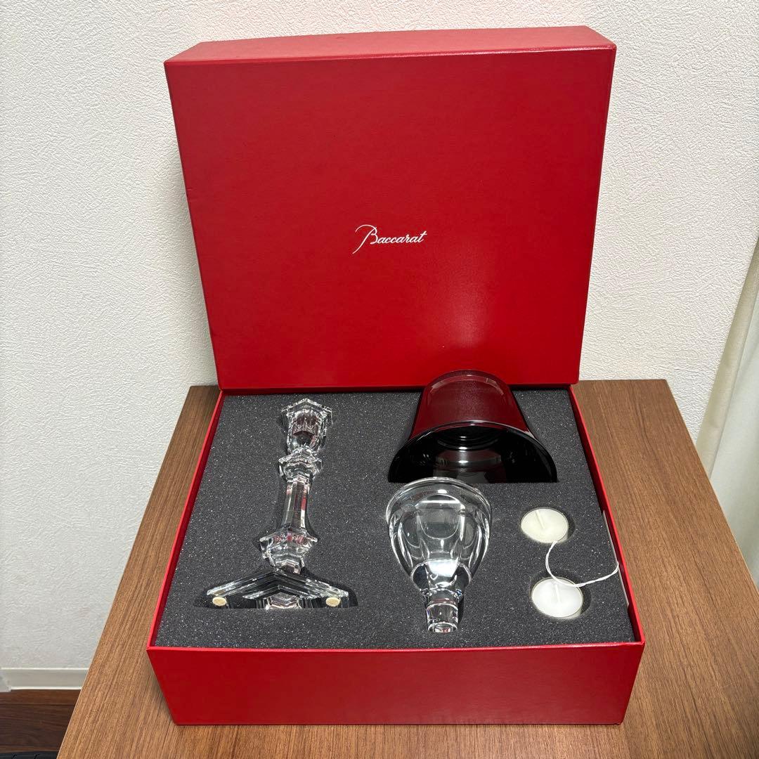 Baccarat バカラ アワファイヤー キャンドルスタンド
