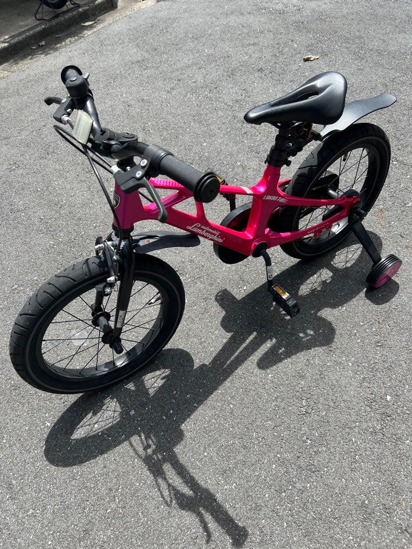 子供用　自転車　16インチ　ランボルギーニ