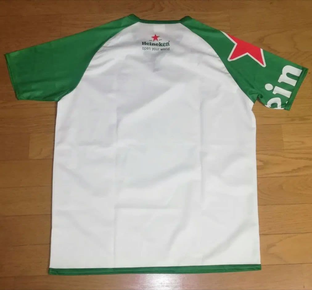 【匿名配送】【入手困難】【非売品】UCL　チャンピオンズリーグ　シャツ　白　緑