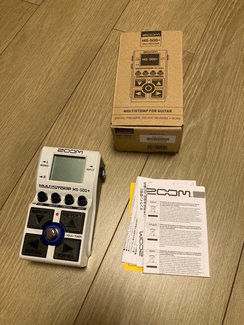 ギター Zoom ms-50g+