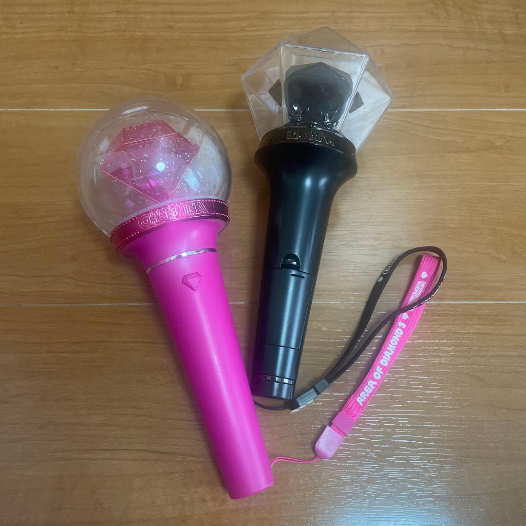 ちゃんみな　ペンライト　アリーナオブダイヤモンド３、4 セット　おまけつき