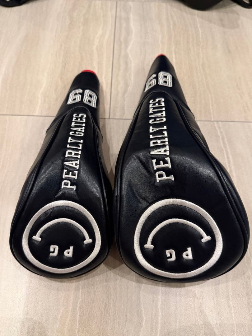 たとぅ〜ん パーリーゲイツ キャディバッグ トリコロール ヘッドカバー付き