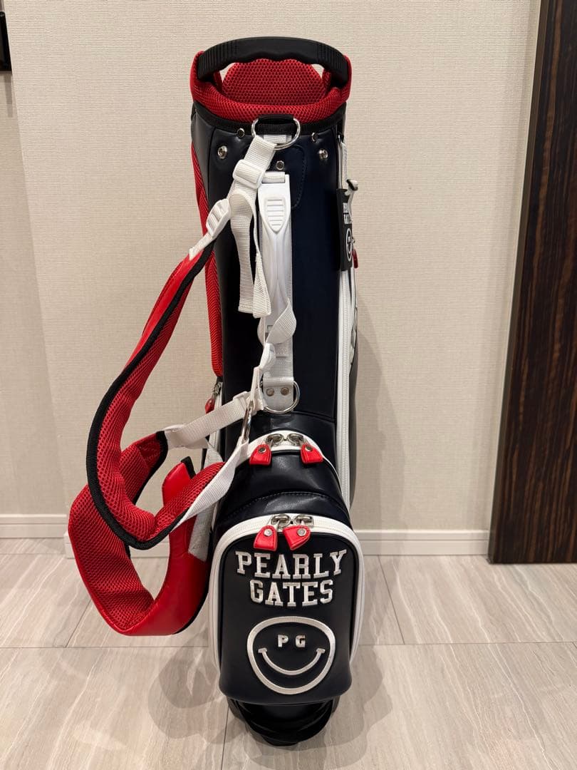 たとぅ〜ん パーリーゲイツ キャディバッグ トリコロール ヘッドカバー付き