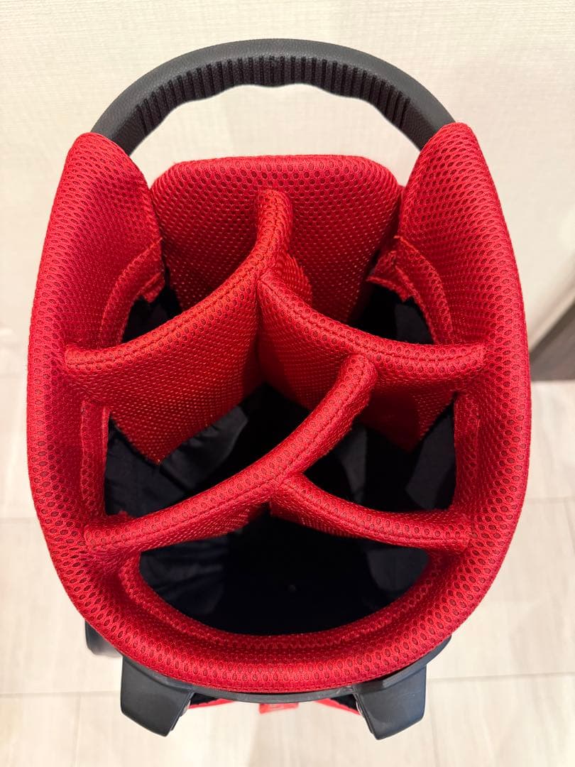 たとぅ〜ん パーリーゲイツ キャディバッグ トリコロール ヘッドカバー付き