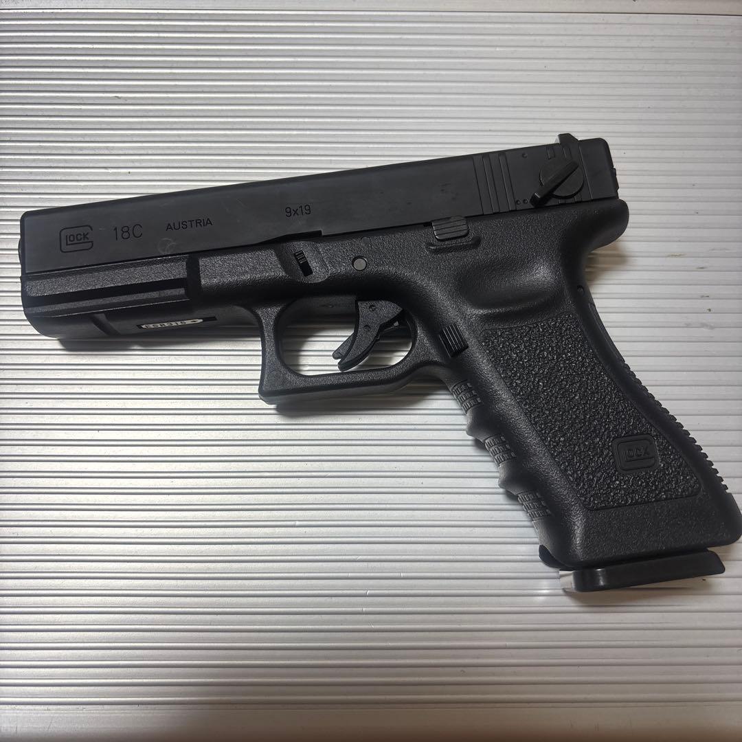 Glock 18C ガスガン ブラック マガジン付き 東京マルイ
