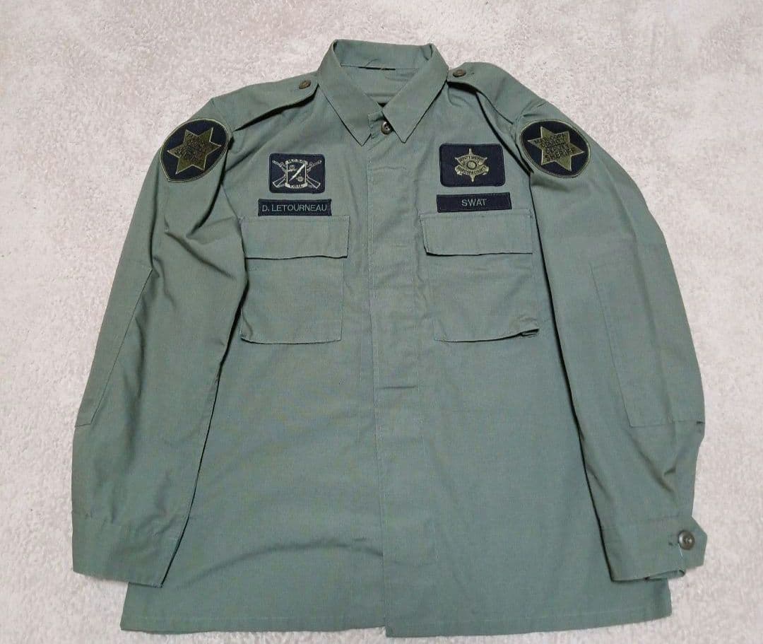米国 アメリカ アリゾナ州 警察 SWAT コンバット ミリタリー シャツ
