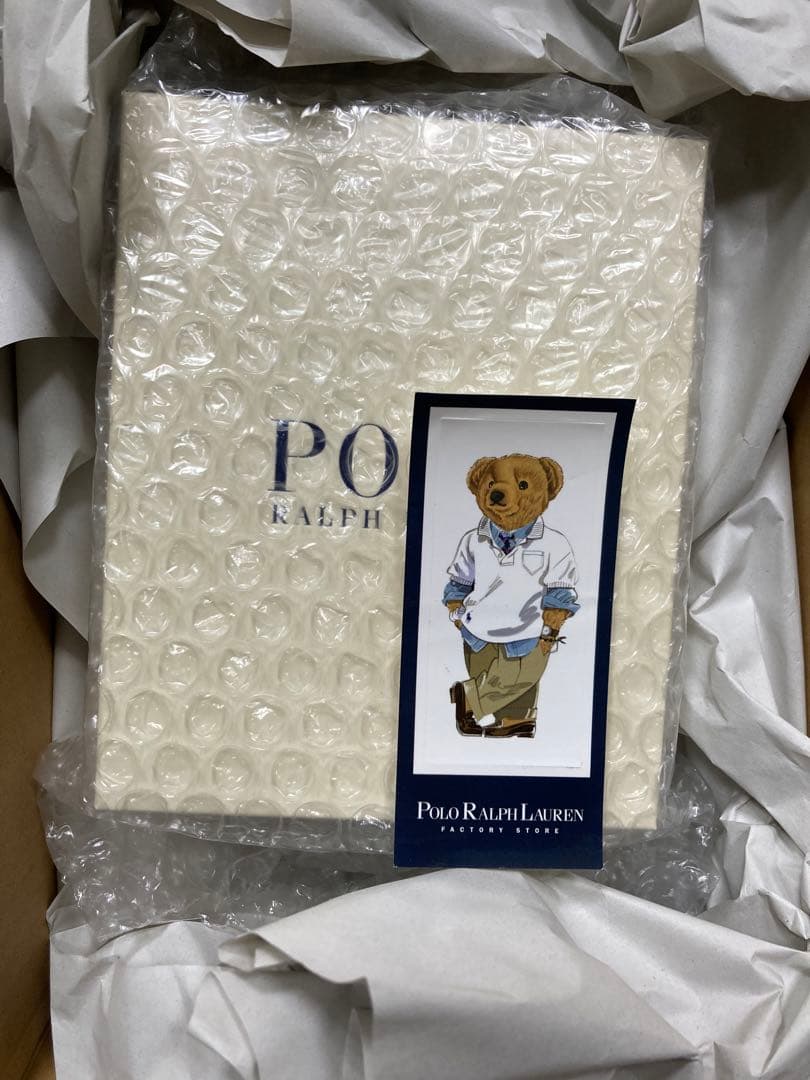 ポロラルフローレン　未開封2023限定ポロベア　ステッカーおまけ付き