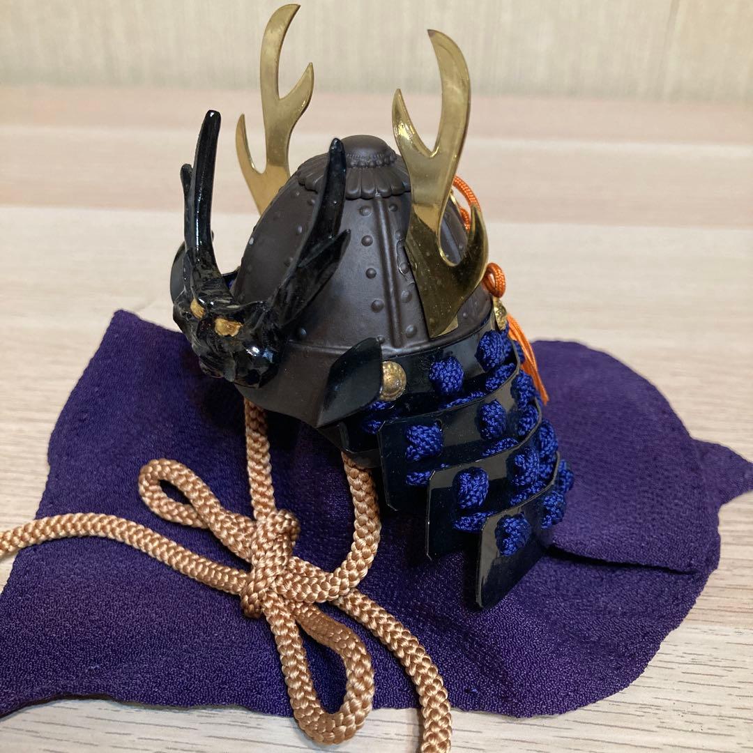 名工 甲冑師 加藤一冑 作　豊臣秀次　「獅子噛鹿角兜」