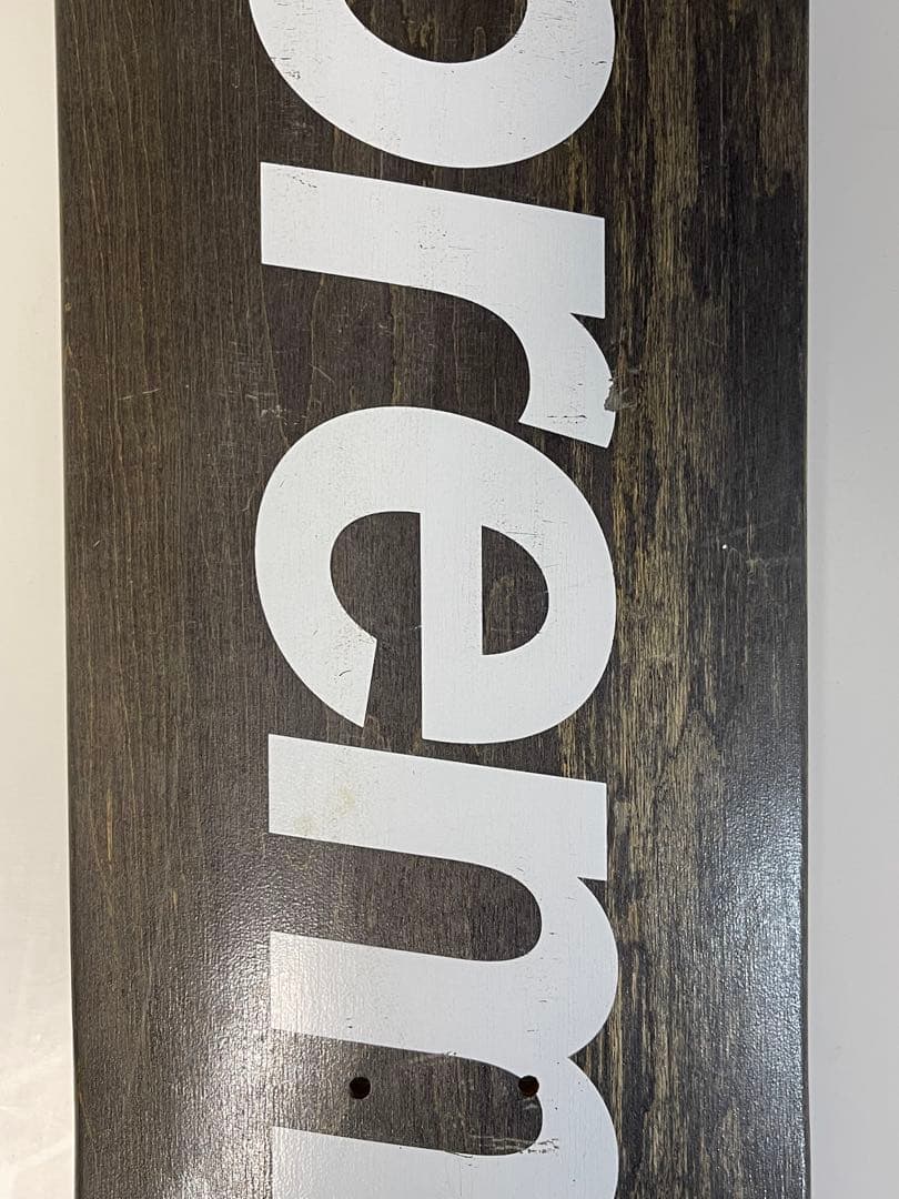 Supreme スケートボードデッキ ブラック