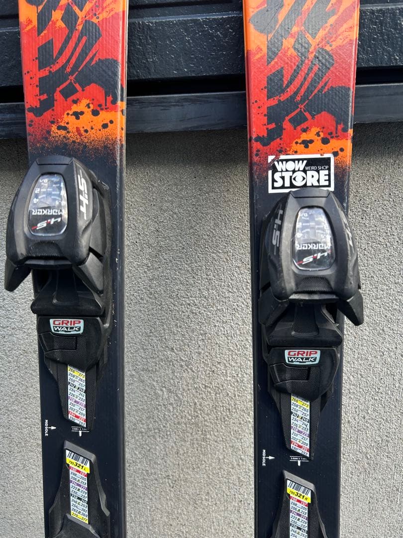 K2 JUVY 129cm 子供用 ツインチップ　フリーライド　スキー