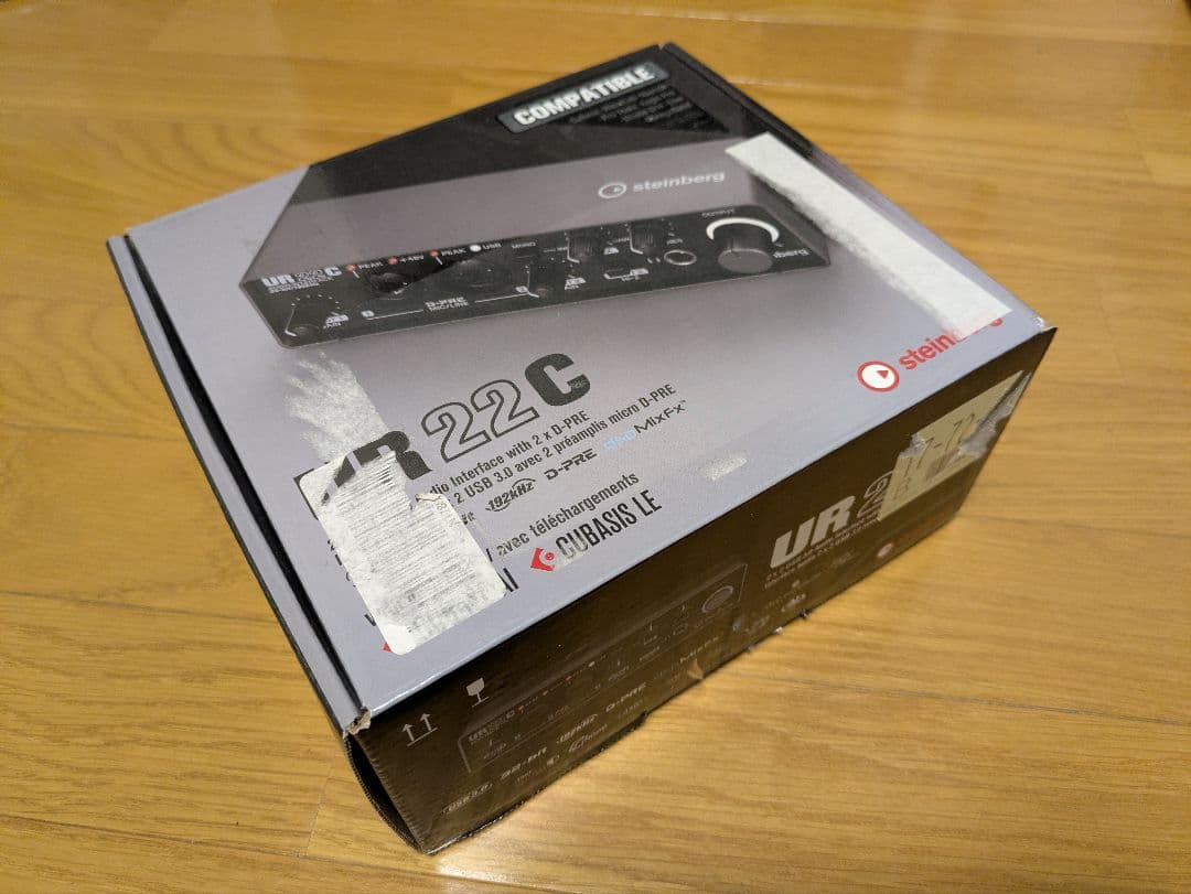 【備考必読】Steinberg UR22C オーディオインターフェイス