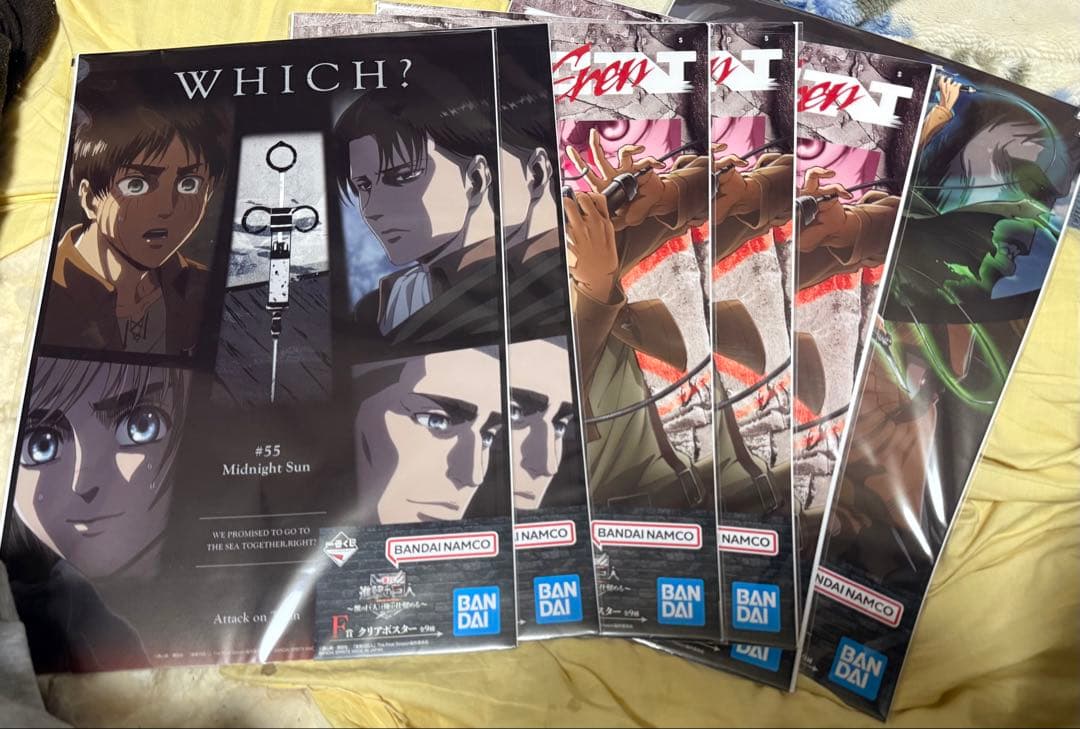 進撃の巨人 一番くじ ラストワン A賞B賞セット＋おまけ付き