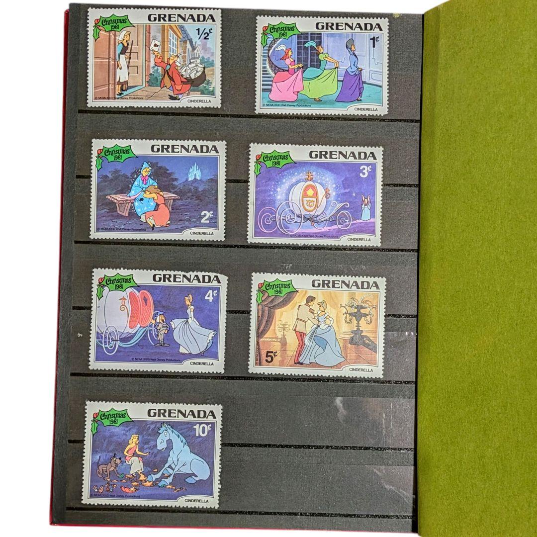 ✨希少✨切手アルバム 海外、未使用多数有 ヴィンテージ アンティーク