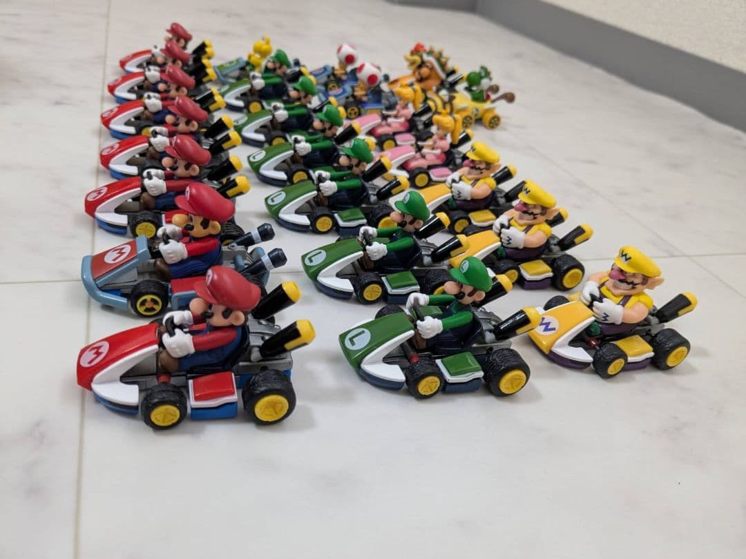 マリオカート ミニカーセット 23台